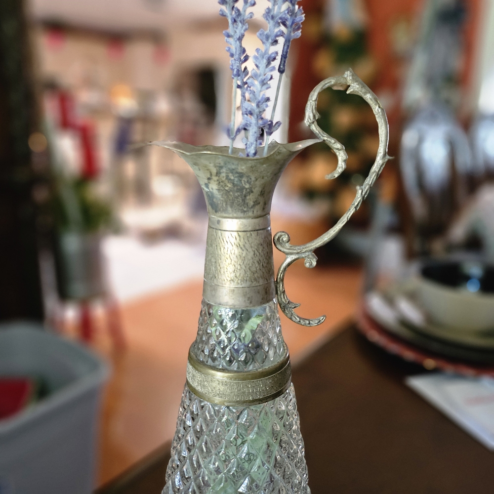 Lead Crystal Jug - Picture 2 of 5